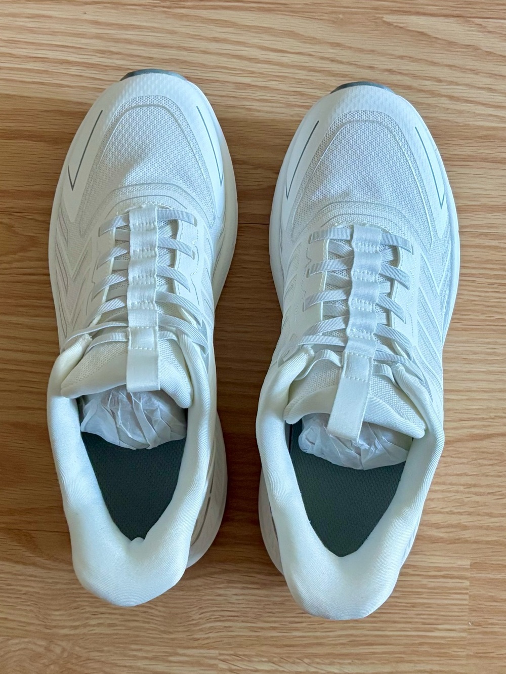 Women’s Allswifit White Athletic Sneakers - Size 10